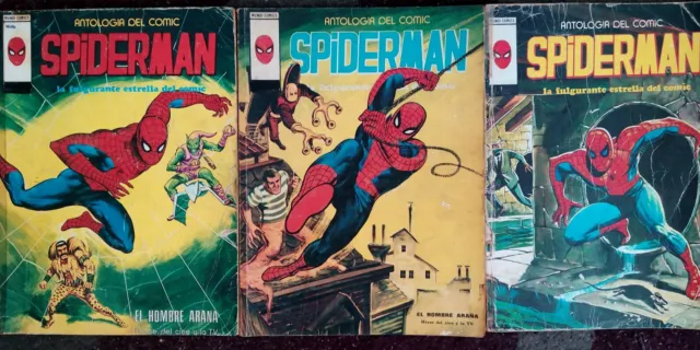 Spiderman: Antología Del Cómic. Lote. Vertice.