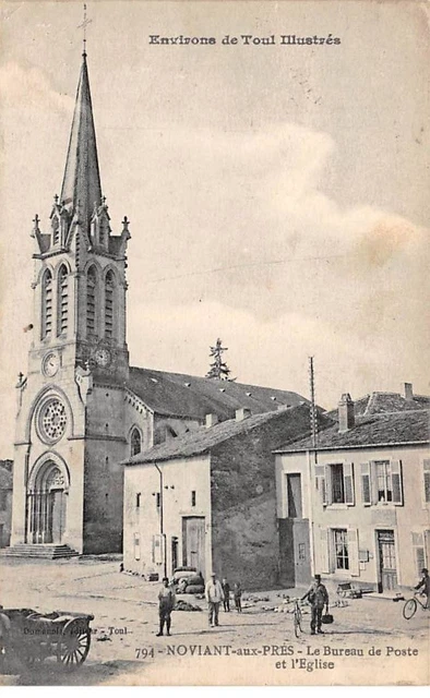 54 - NOVIANT AUX PRES - SAN52902 - surroundings of Toul - The Post Office and the E