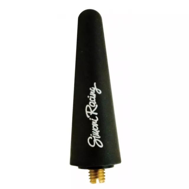 Stelo antenna radio universale FUN nera 5 cm SIMONI RACING