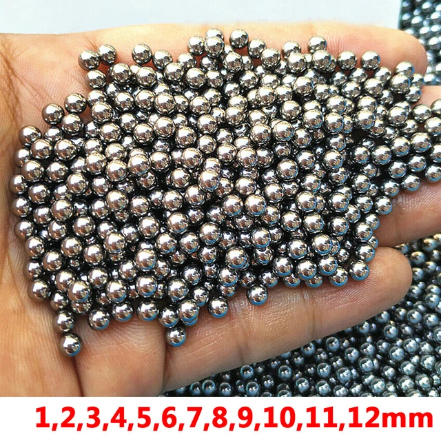 Sfera da 1 mm a 12 mm alta precisione cromo solido in acciaio catapulta palla munizioni