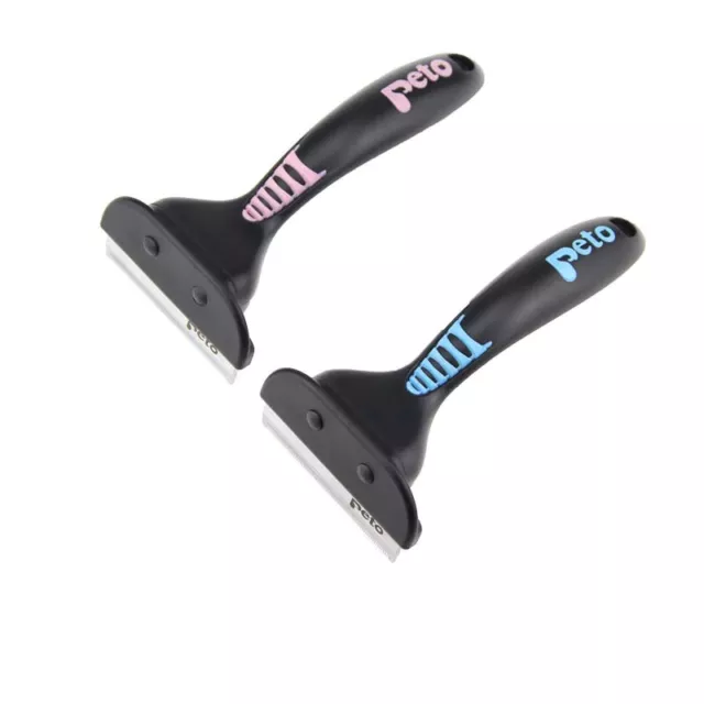 Grooming Brush For Pet Dog Cat Deshedding Tool Rake Comb Remover Reduce Hair