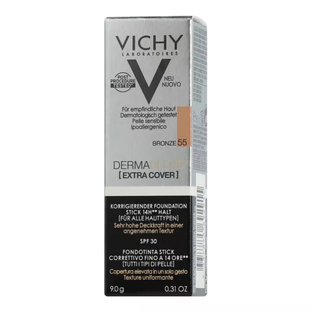 Vichy Dermablend - Extra Cover Corrective Stick Foundation 55 Bronze 9g
