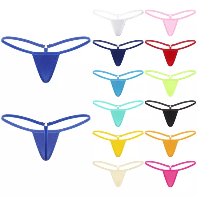 WOMEN'S SULTRY LINGERIE Low Rise G String Thongs Underwear Briefs ...