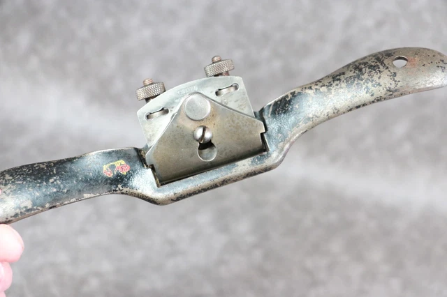 Vintage Stanley Adjustable Spoke Shave 151 Flat Sole Woodwork Joiner Carpenter 2