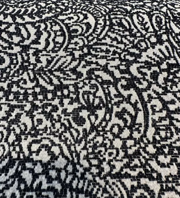 ADELE BLACK PAISLEY Brocade Jacquard Regal Fabric by the yard $19.95 ...