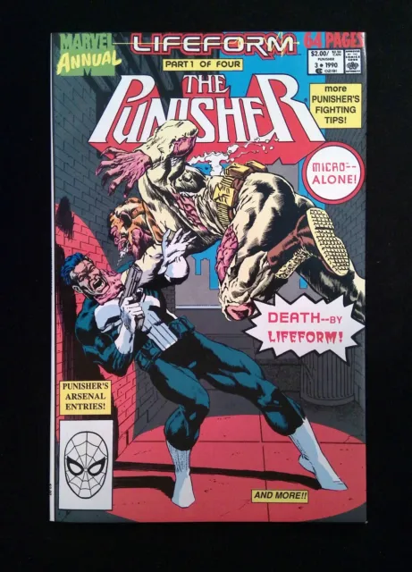 Punisher Annual #3 (2ND SERIES) MARVEL Comics 1990 NM