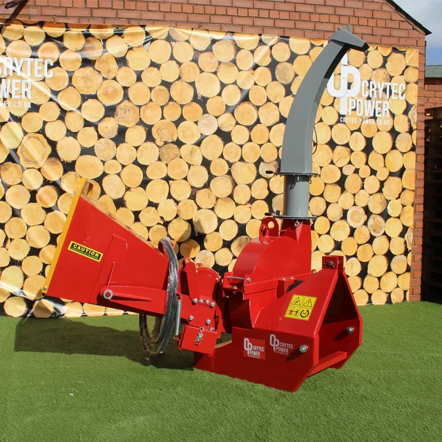 CRYTEC BX42R PTO Chipper Wood chipper 4 Inch Cutting Capacity Hydraulic ...