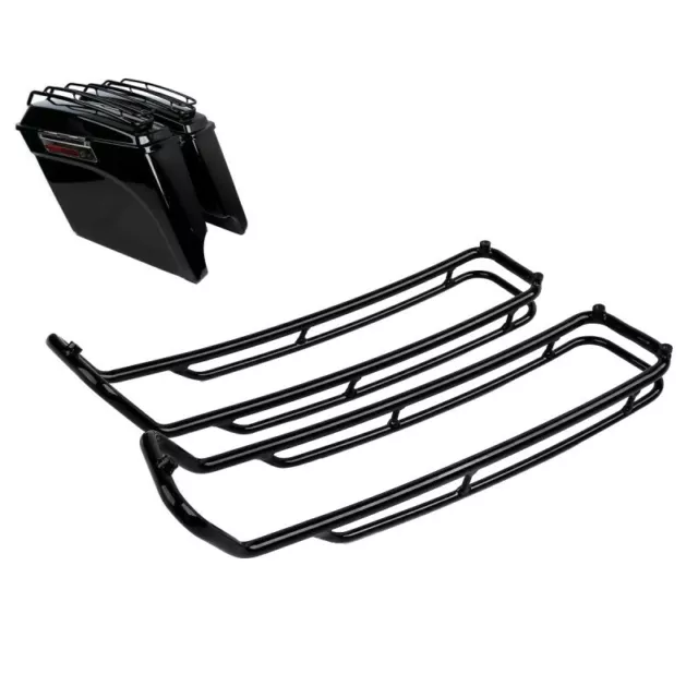 Saddlebag Lid Rail for Harley-Davidson Touring 93-13 black