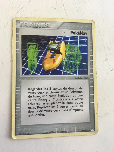 Carte Pokémon Trainer PokéNav 81/106 2005 FR