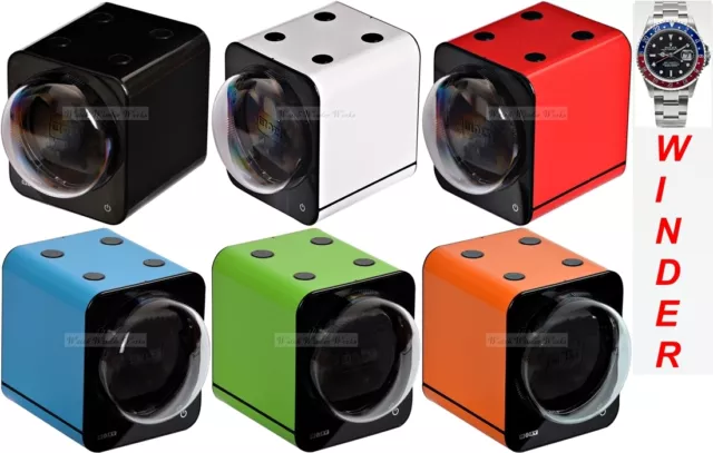 Add-On (needs AC adapter!) BOXY Fancy Brick Automatic Watch Winder- : 1FB-CLRS