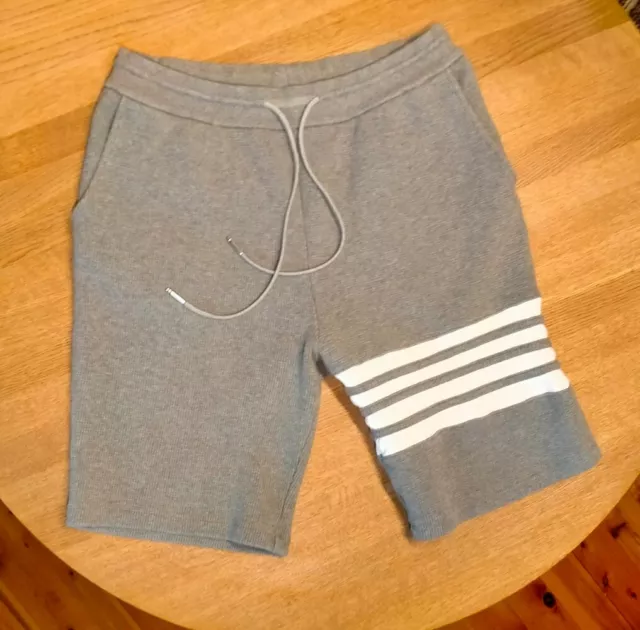 Thom Browne 4-Bar jersey shorts