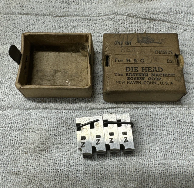 7/16-14 Thread Chasers for H&G 7/16" Threading Die Head Eastern Machine Screw
