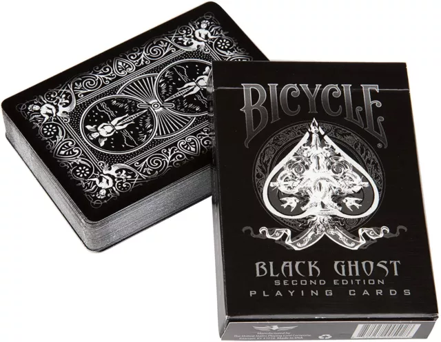 Bicycle Ellusionist (Bicycle Cards) Trump Ghost Ghost Black Black 2nd edition