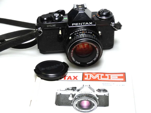 Pentax ME negro Black + SMC Pentax-M 50 mm F2