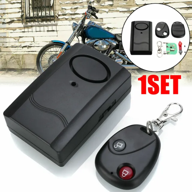 120db Motorcycle Motorbike Scooter Security Alarm Anti Theft With Remote (S120)