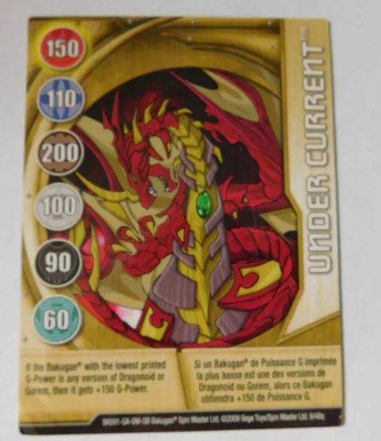 Bakugan GRAVEYARD HOWL Japanese Ability Card New Vestroia 38/48q RARE