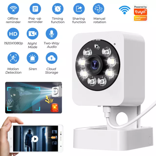 Home 1080P WiFi IP Camera Motion Detection Night Mode Wireless Security Camera