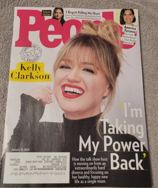 PEOPLE MAGAZINE 15 January 2025 Kelly Clarkson I'M Taking My Power Back