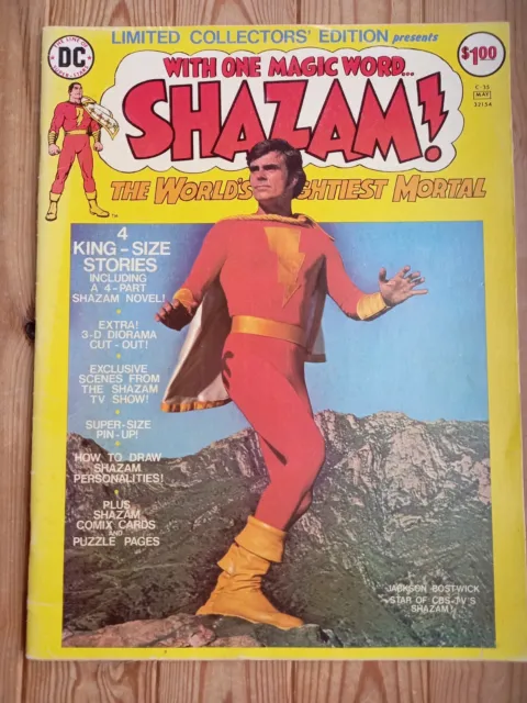 LIMITED COLLECTORS EDITION - SHAZAM! DC Comics 1975 FN-
