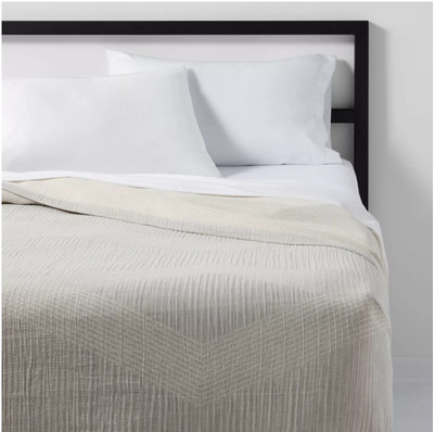 project 62 jacquard coverlet