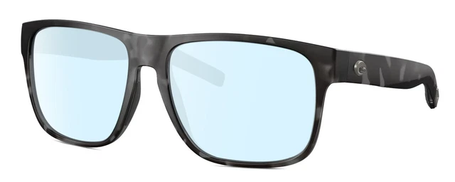 Costa Del Mar Spearo XL Herren Blau Licht Blockieren Brille Im Tiger Shark Grau