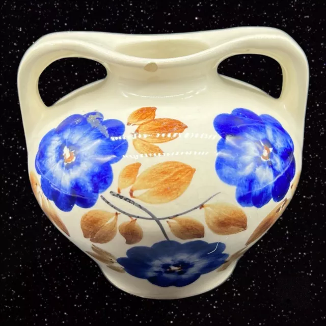 Kolo Fajans STANPOL Hand Made In Poland Vase Ceramic Polish Hand Painted 3.5”T