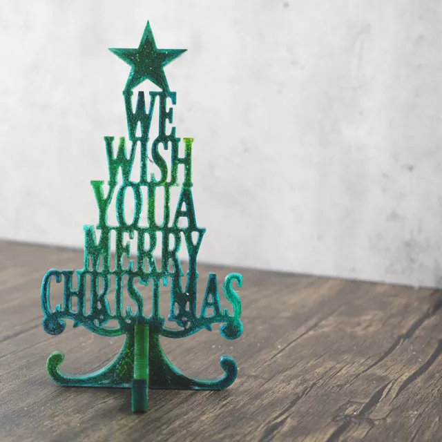 Christmas Tree Mold Silica Gel Epoxy Resin 3d Mould