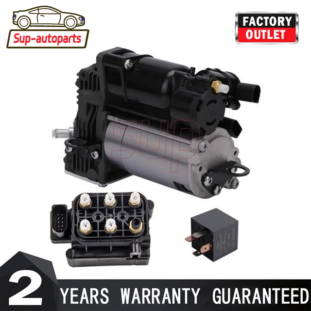 AIR SUSPENSION COMPRESSOR Valve Block For Mercedes GL-Class W166 X166 ...