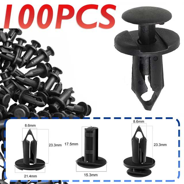 100X For Honda Foreman 400 450 500 Rubicon 500 TRX200 Fender Clips Body Rivets