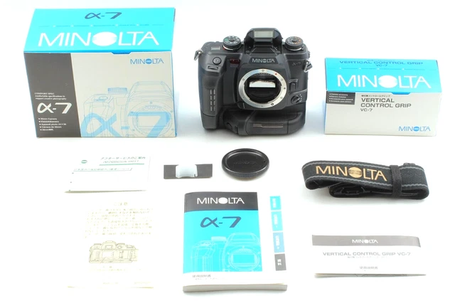 Read[TOP MINT in BOX w/ VC-7] Minolta α-7 a7 alpha 7 35mm Film Camera From JAPAN