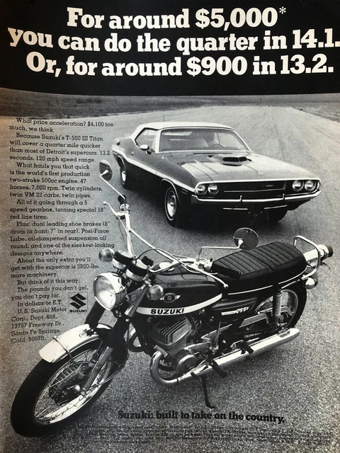 1970 suzuki motorcycle