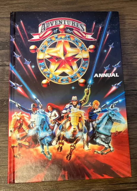 Adventures Of The Galaxy Rangers Annual 1989 Hard Back Good Condition