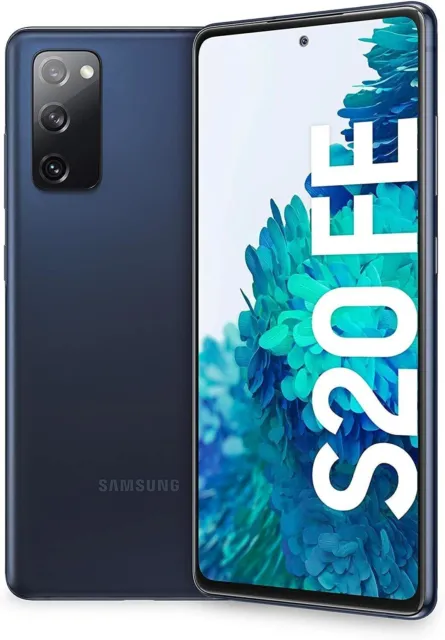 Samsung Galaxy S20 FE 128GB 4G Android Smart phone Unlocked A+++     /    NAVY