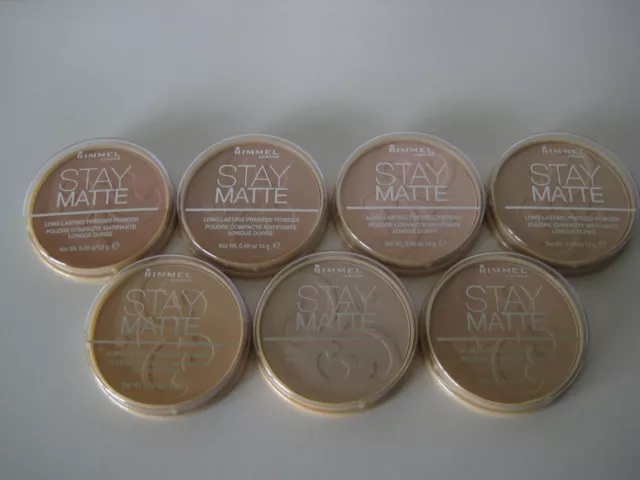 Rimmel Stay Matte Long Lasting Pressed Powder - Mattierender Puder NEU & OVP 2