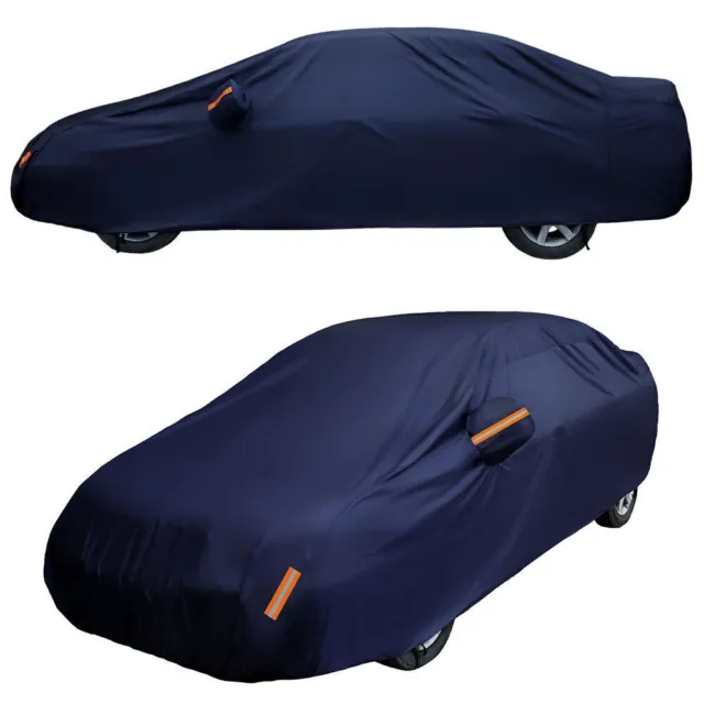 Full Car Cover Waterproof All Weather SUV Protection Rain Snow Dust Resistant