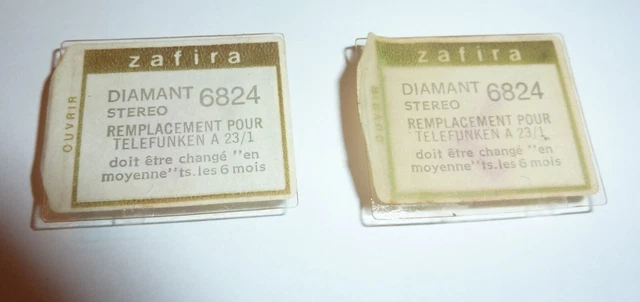 Lot De 2 Haut-parleurs (diamants) Stéréo Telefunken, Réf. A23/1, Compatibles Zafira - Neuf