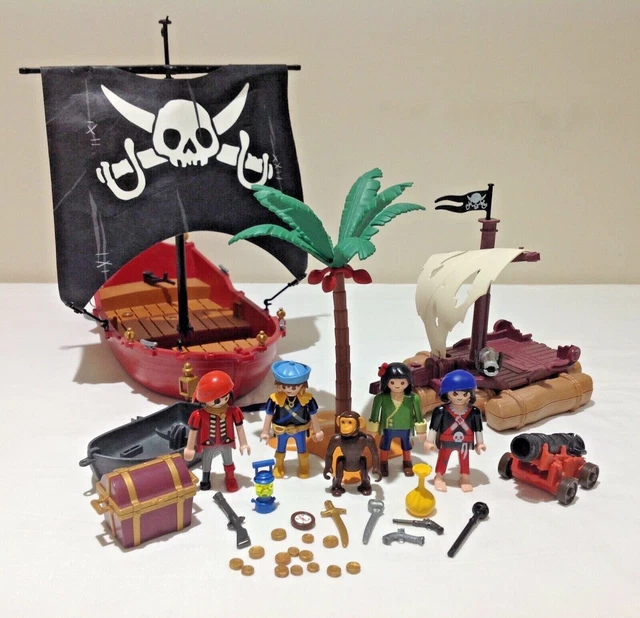 PLAYMOBIL (5298) PIRATE Ship with Pirates and Accessories EUR 35,24 PicClick FR