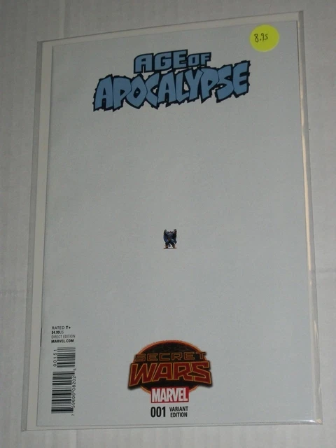 Marvel Secret Wars AGE OF APOCALYPSE #1 1:15 Ant-Sized Variant  NM