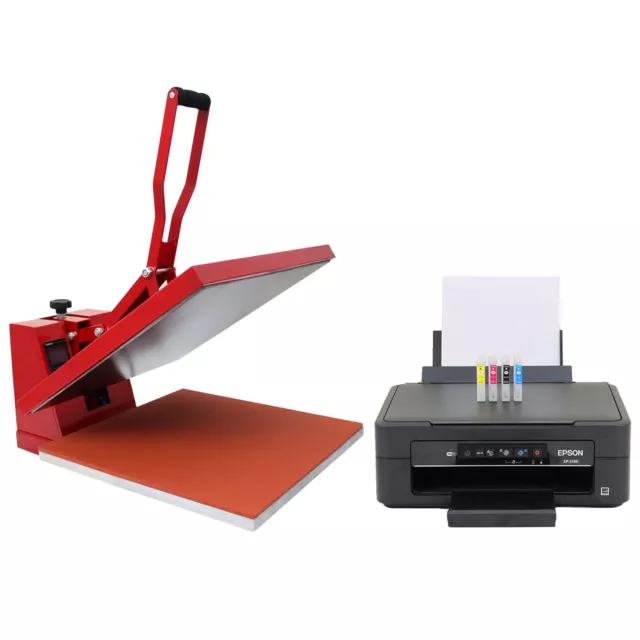 PixMax Large 50cm Clam Heat Press Printer T-Shirt Sublimation Transfer Machine