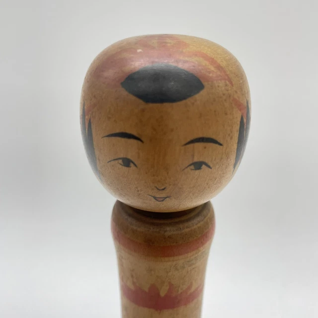 Bambola Giapponese Kimmidoll Geisha Kokeshi In Resina - Decorazione Artigianale 30cm