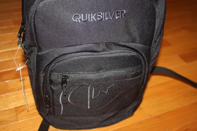 Brand New with Tag Quiksilver Schoolie Backpack Laptop SHIP FREE US FAST 2