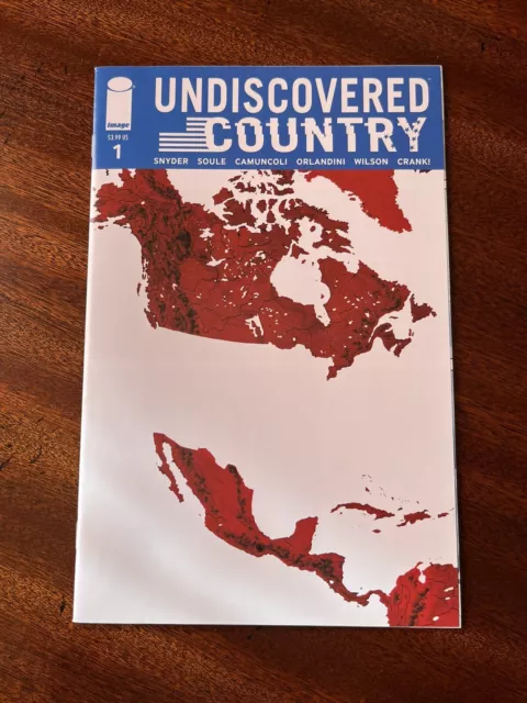 Undiscovered Country #1 Image Comics 2019 1st Print Scott Snyder NM+ 9.6-9.8