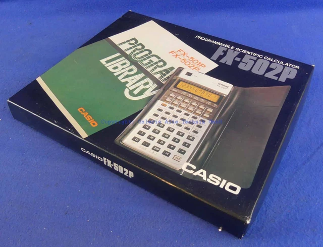 OVP für Casio FX-502 P - geodätische Instrumente - Saml. Lausen - 1073