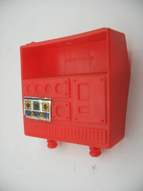 Base Trans-Field Eden 2 – Captain Power – Station De Combat Mattel – Occasion