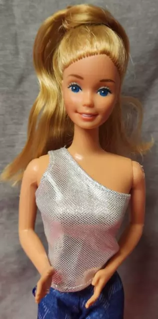Vintage 1981 Pink and Pretty Barbie Doll- #3554- Dressed- Good Condition