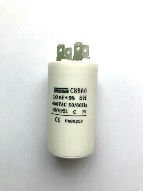 Condensateur De Démarrage 8µF - 450V à Cosses