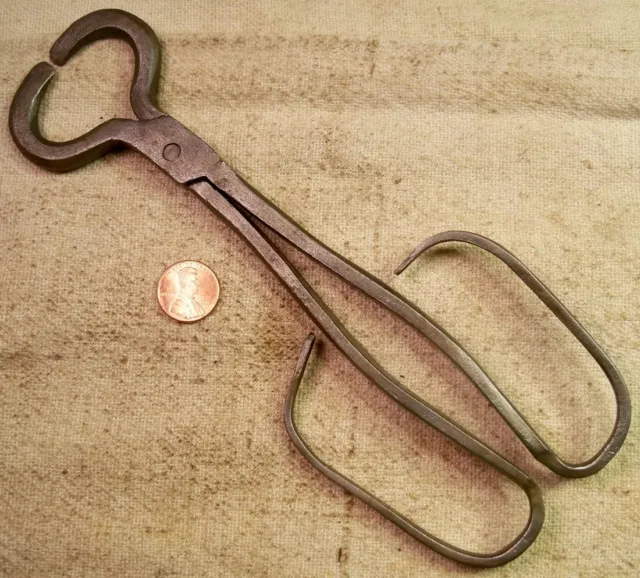 Early Hand Forged Sugar Nipper Great Collectible Early Tool READ