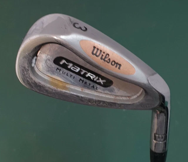 WILSON MATRIX MULTI-METAL Oversize 3 Iron Reular Graphite Shaft Wilson ...