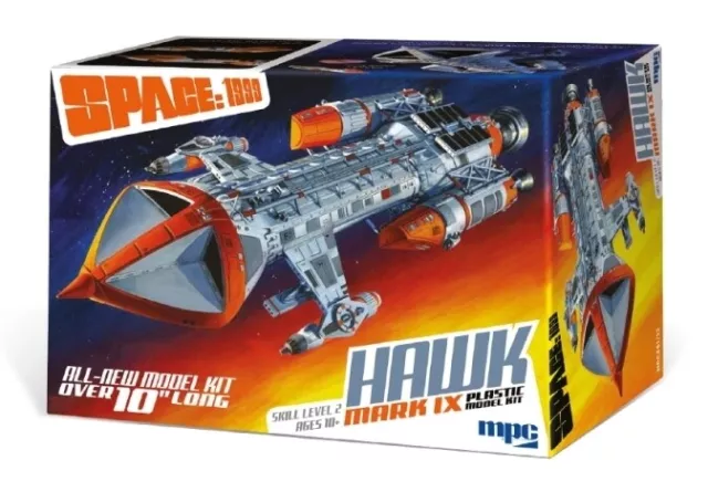 Space:1999 Hawk Mk.IX Starship 1:72 Scale MPC Plastic Model Kit - New!!
