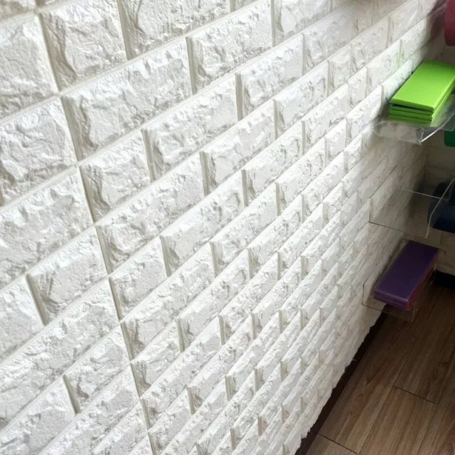 3D pegatinas de pared de ladrón decoración de papel tapiz de pared